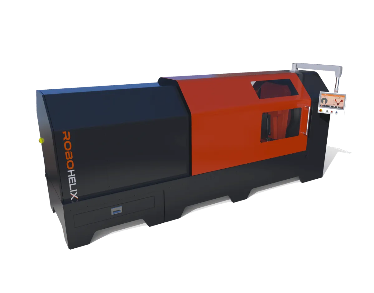 RoboHelix Helical Coiling Machine Design