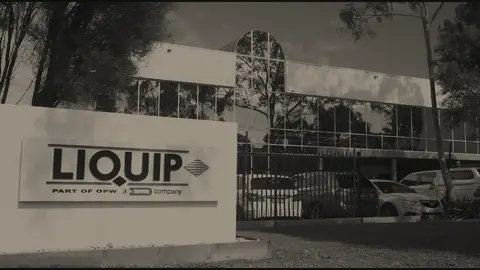 Liquip International facility entrance and signage